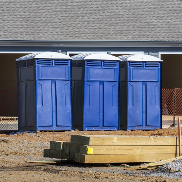 are there any additional fees associated with portable restroom delivery and pickup in Acoma